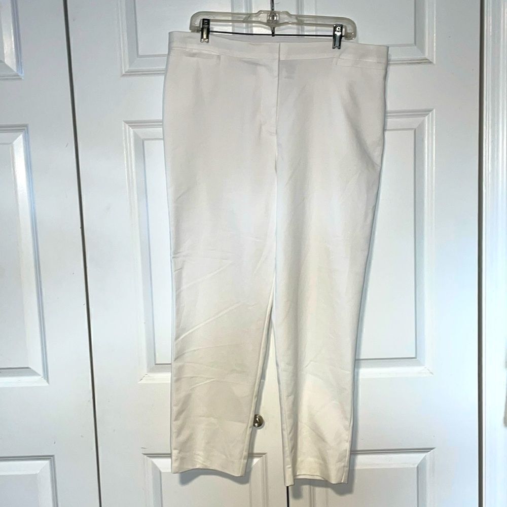 Ruby  Road white slacks size 16